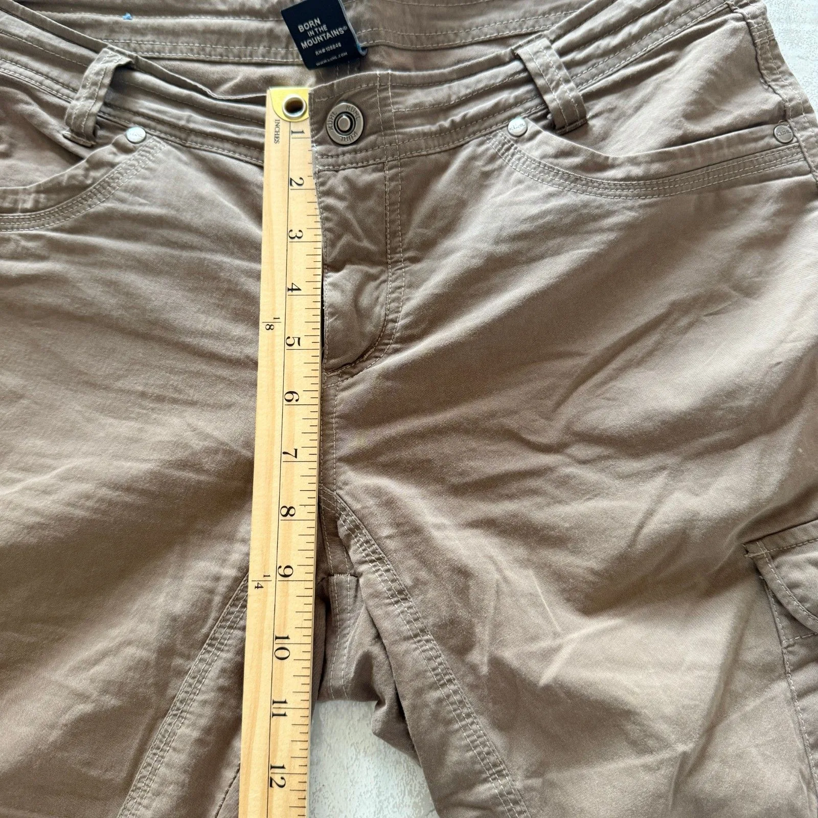 Kuhl Splash Roll Up Pants Womens Quick Dry UPF 50 Hiking Cargo Pockets 8 - Flaw - Image 8