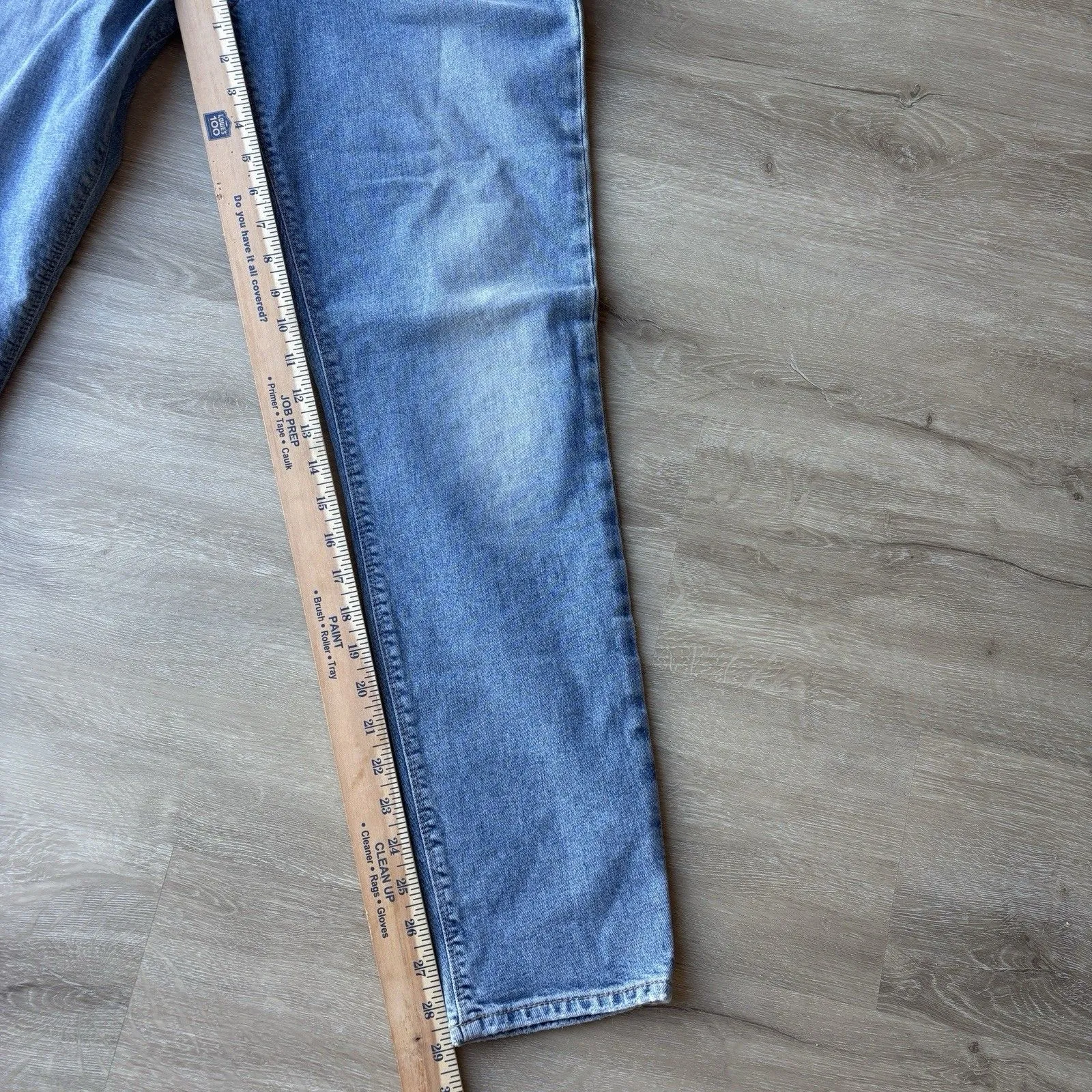 Lucky Brand 10/30 Brooke Skinny Cone Denim Jeans Med Wash Distressed Fade - Image 14
