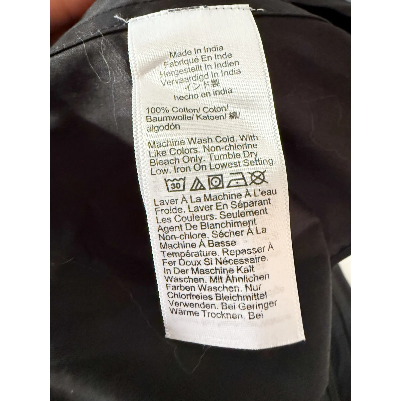 J.Crew | NWT Delilah dress in cotton poplin in Black | Sz PS - Image 12