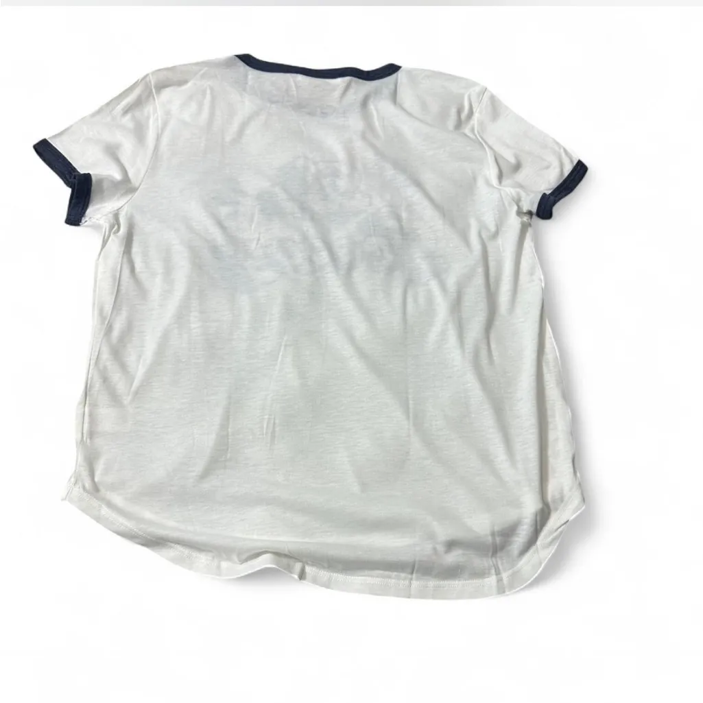 Retro “Be Groovy” Graphic Tee‎ White Size M - Image 7