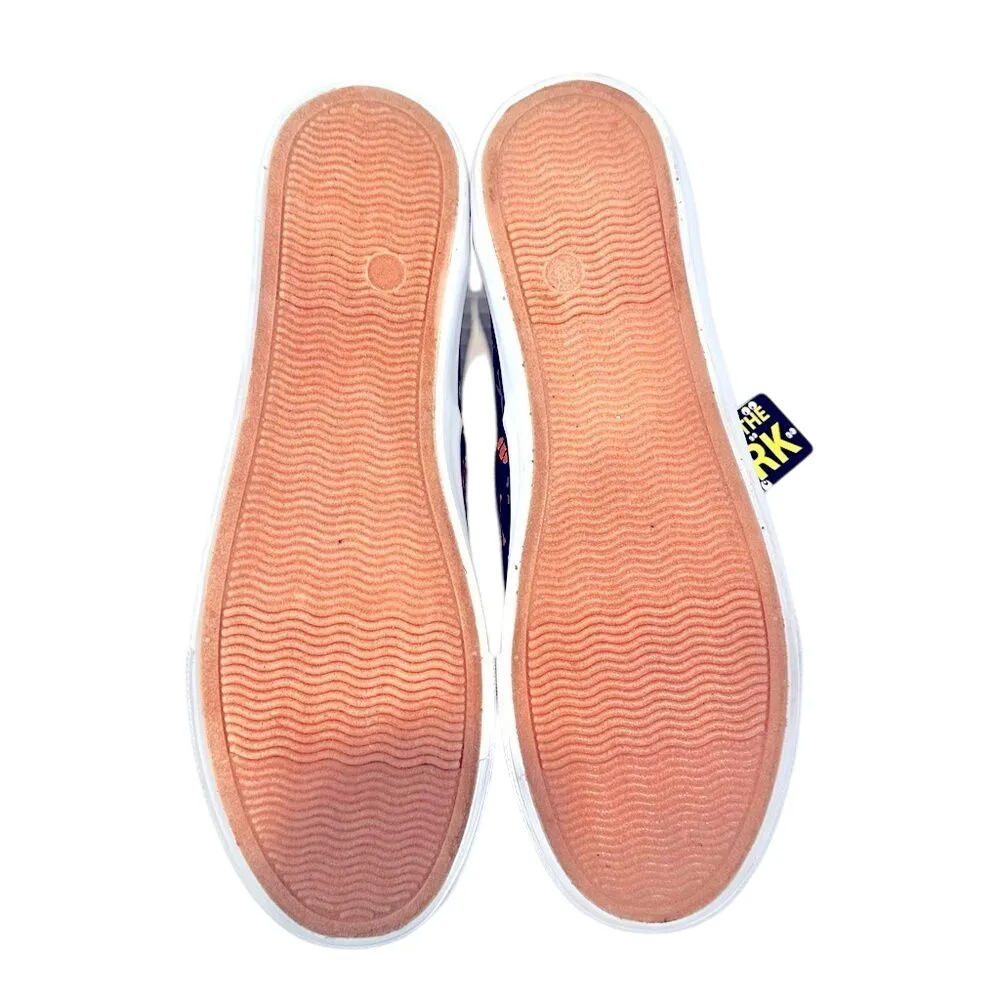 Isaac Mizrahi Halloween Glow In The Dark Sneakers‎ Women's 10 Black Skulls NWT - Image 6