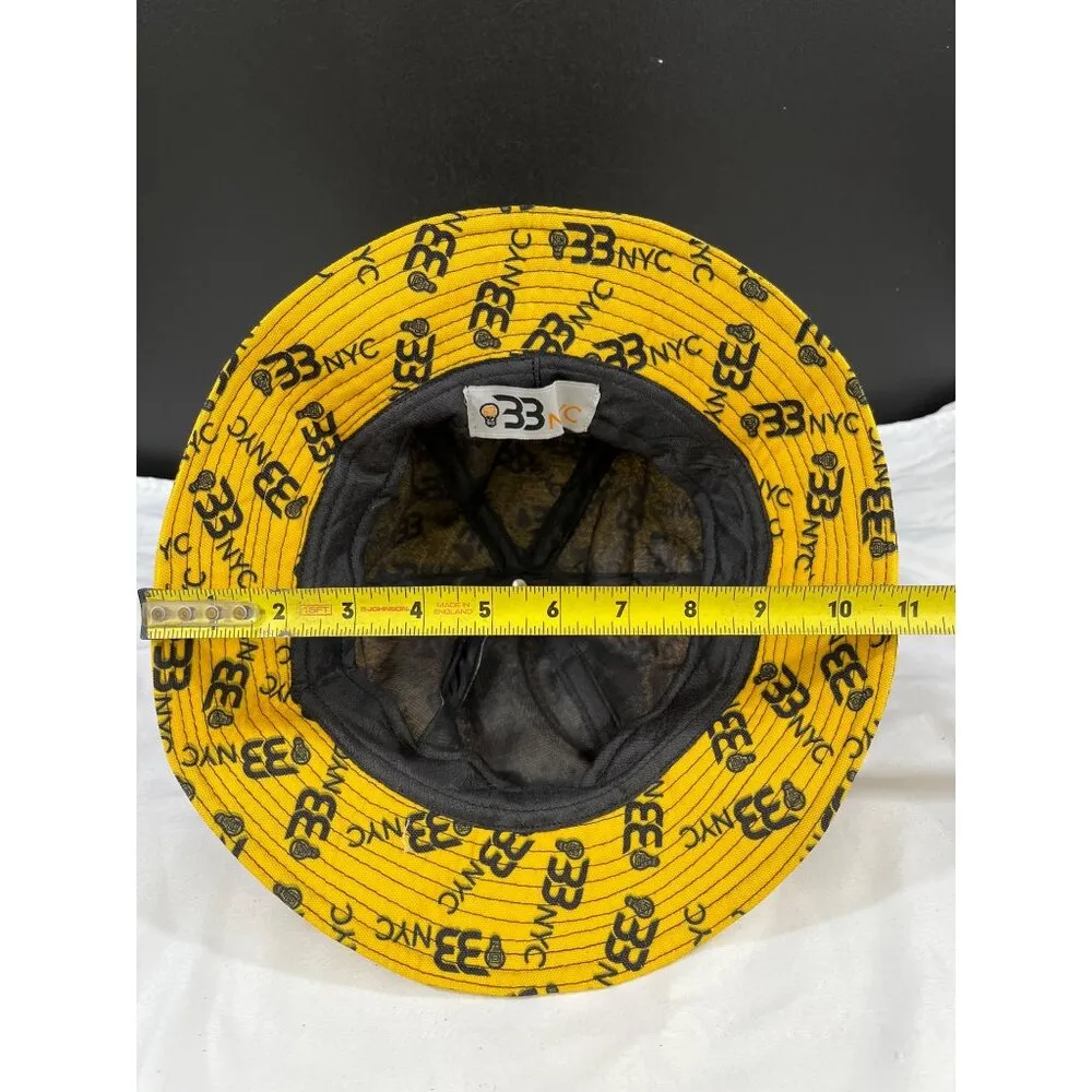 BB NYC Unisex Yellow Bucket Hat SKU 6160 - Image 6