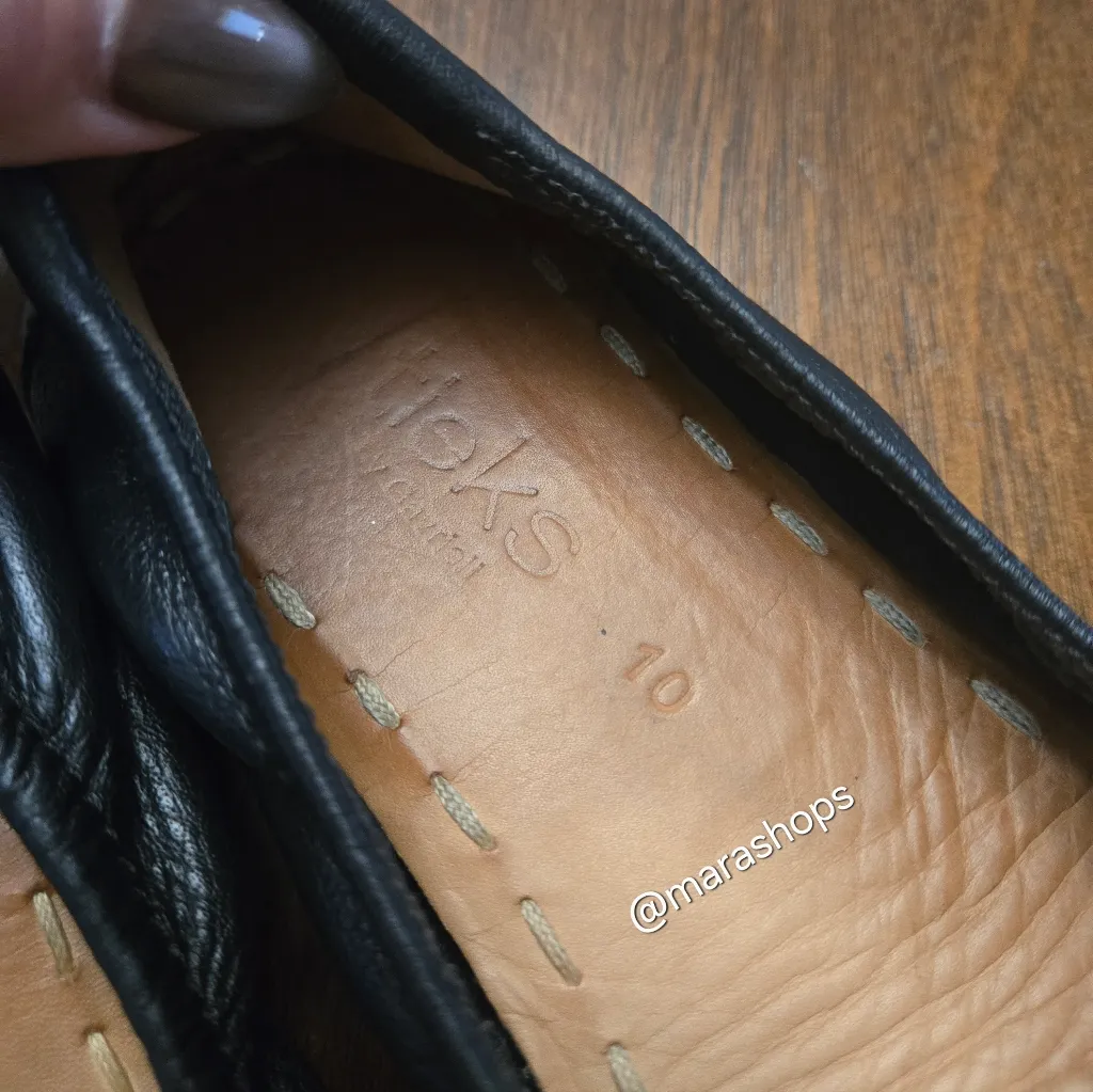 Tieks Black Ballet Leather Flats - Image 5