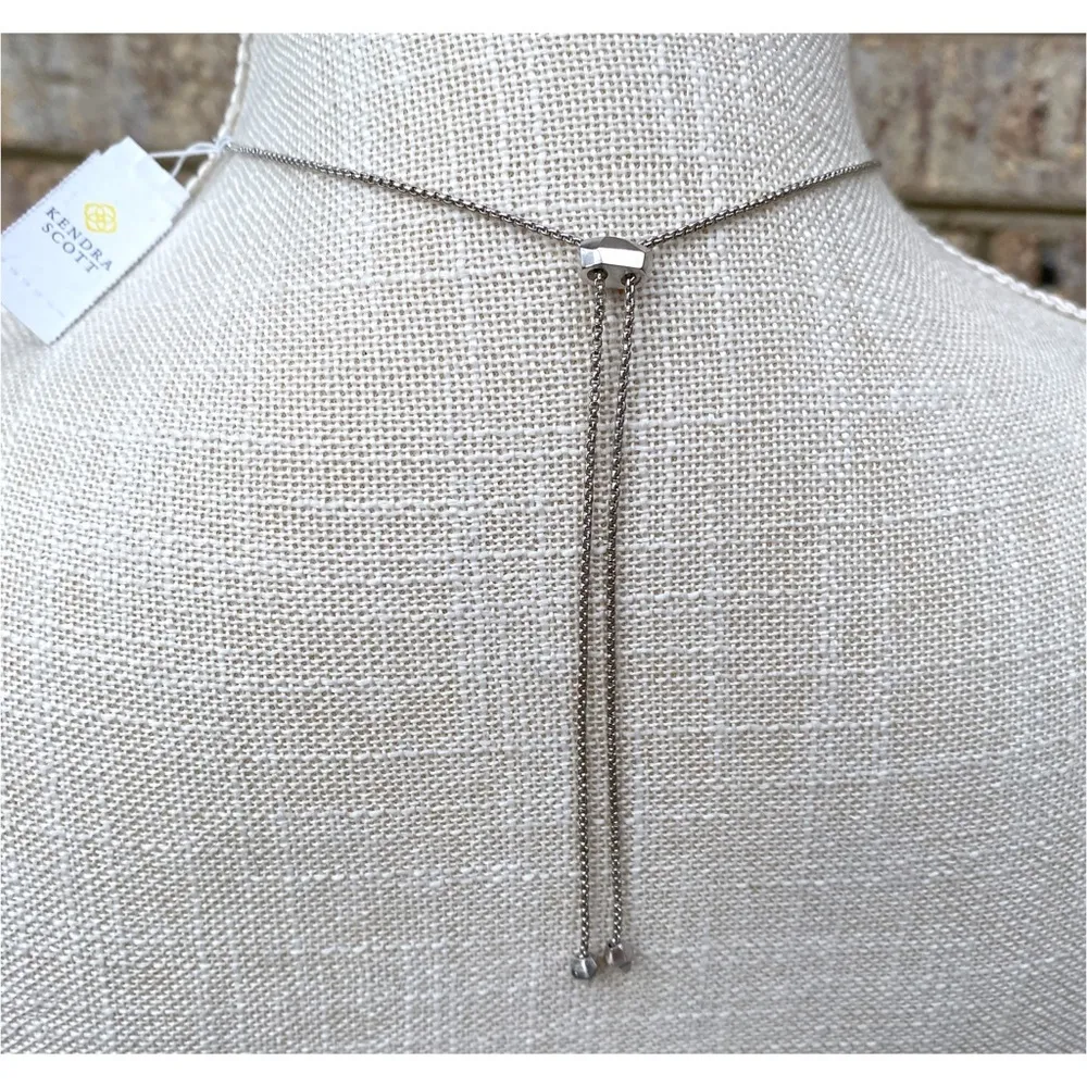 NWT Kendra Scott Silver July Leo Charm Necklace - Image 2