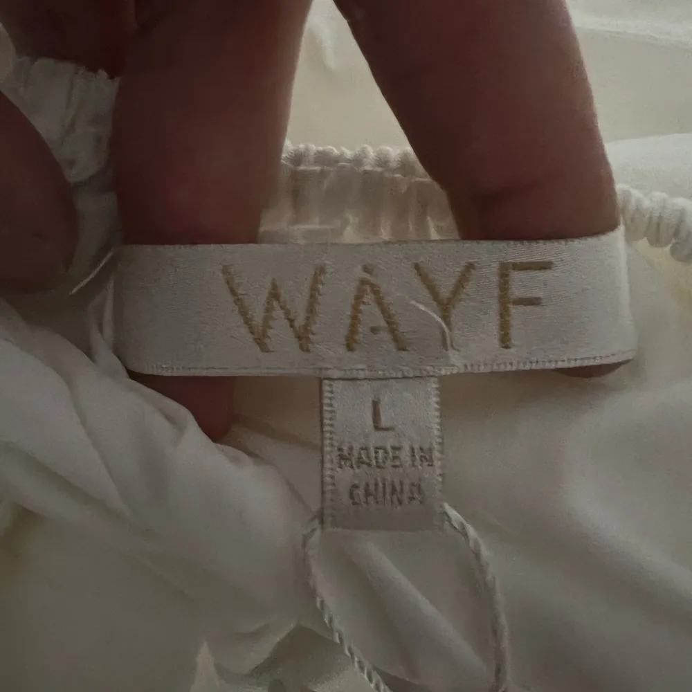 Wayf White maxi long dress - Image 6