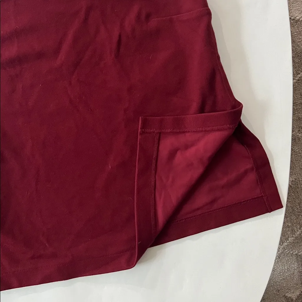 M.M. Lafleur Sadie 2.0 Maroon Red Classy Twist Shoulder Blouse Top XS - Image 8