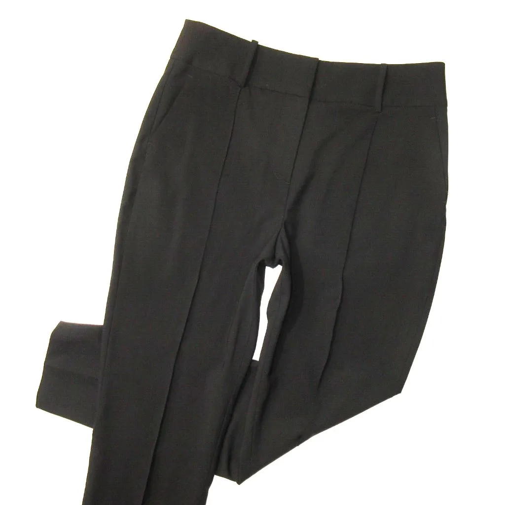 NWT Veronica Beard Lago in Black High Rise Stretch Wool Slim Ankle Pants 12 - Image 2