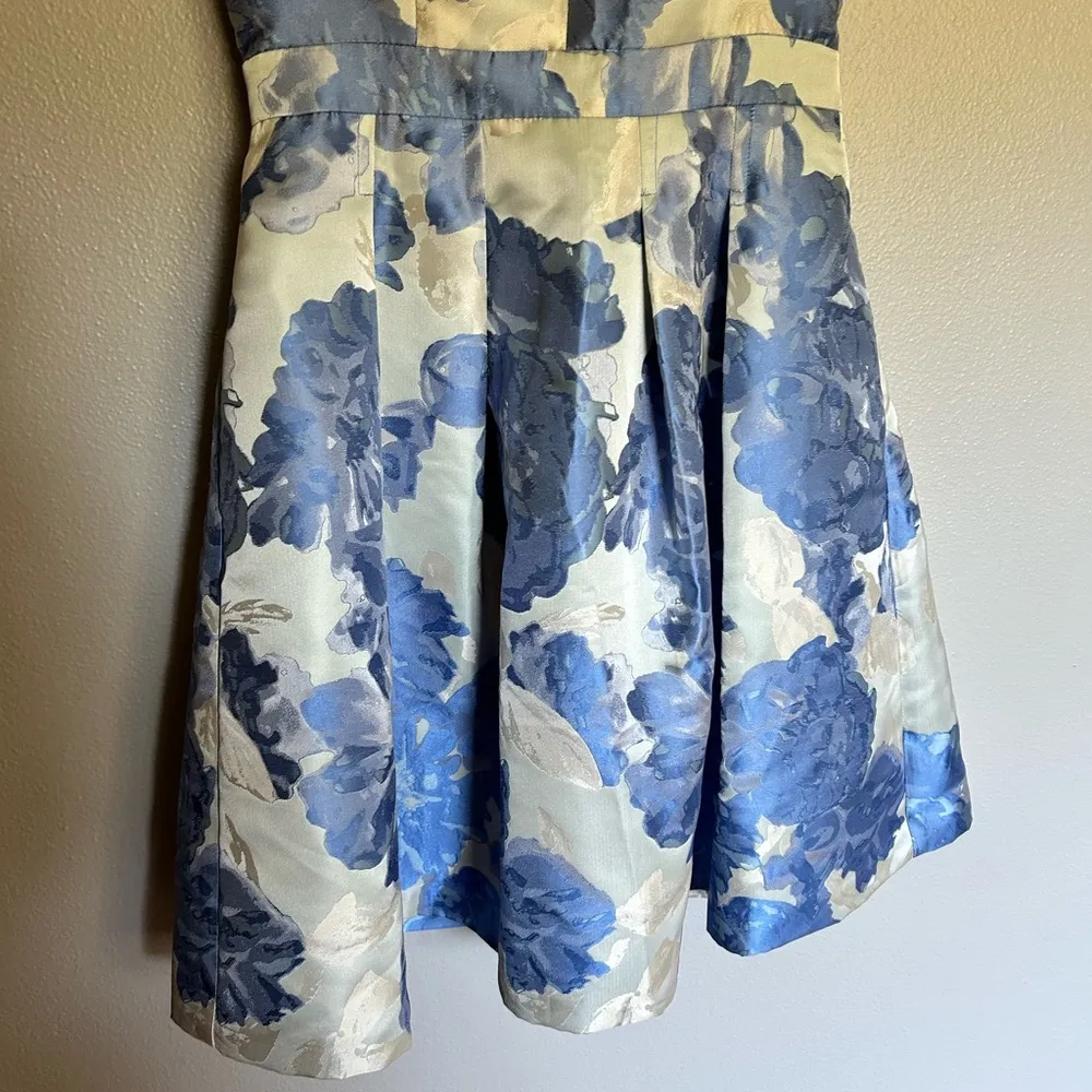 Blue floral dress - Image 6