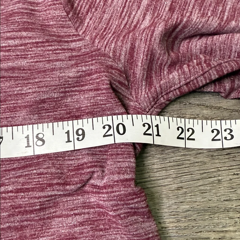 Lululemon Athletica Go City Pullover Maroon Long Sleeve Top - Image 3