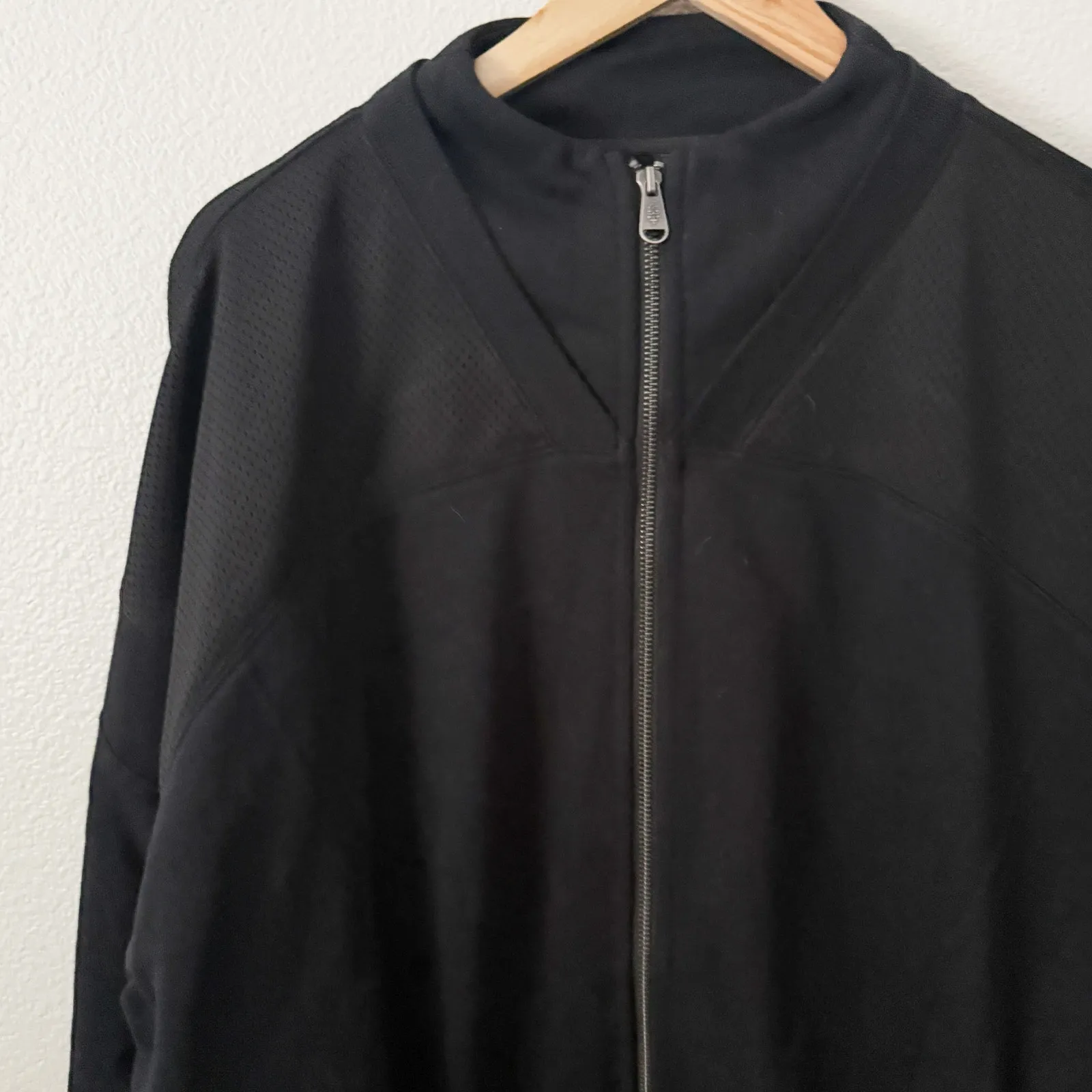 FREE PEOPLE MOVEMENT | Smooth Moves Black Athletic Jacket Full Zip | Size Large - Image 3
