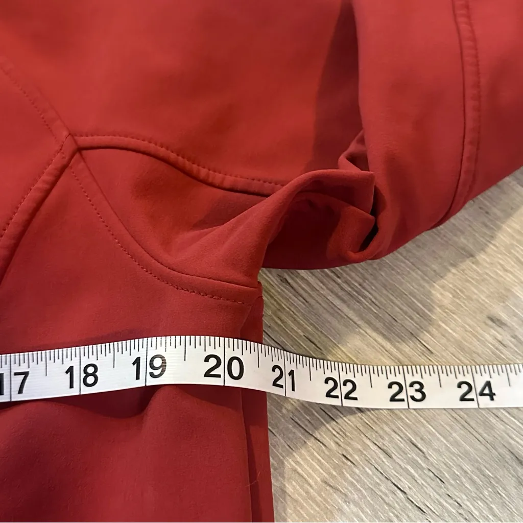 Marmot Red Zip Up Faux Fur
Hooded Light Winter Jacket Coat
- Women's Large - Image 6