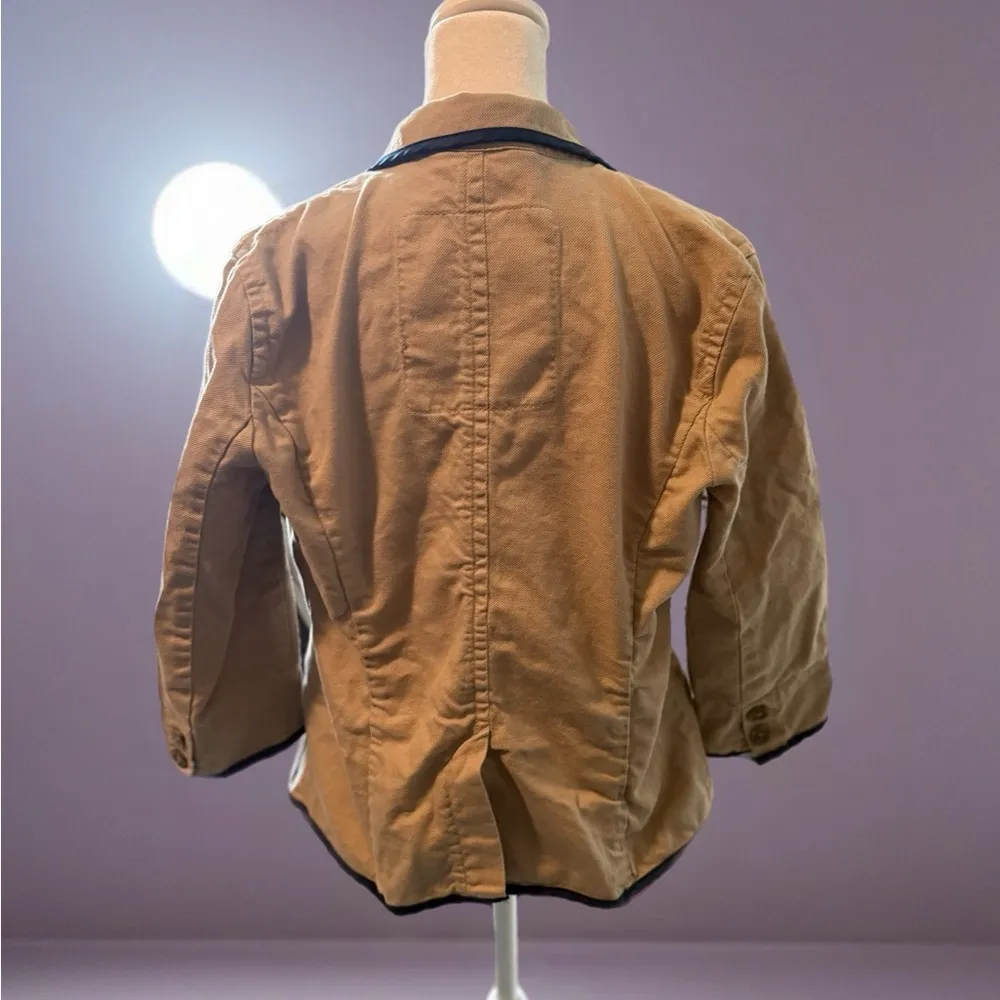 American Eagle Outfitters Tan and Black Blazer - Image 3