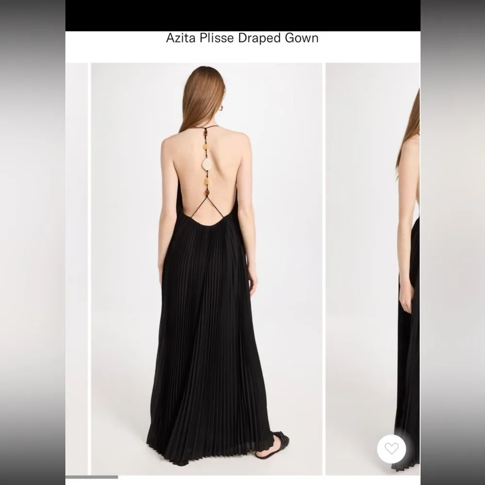 Jonathan Simkhai draped pleated dress Black Size 4 - Image 11