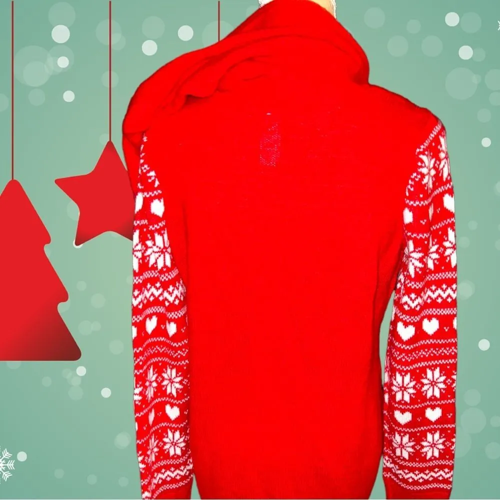 No boundaries cute red Christmas sweater! - Image 6