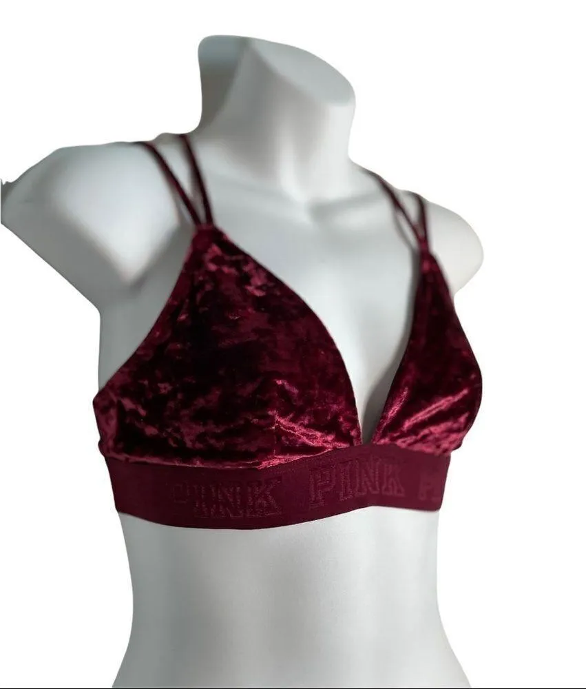 Victoria Secrets Pink Unlined Sans Doublure Medium - Image 4