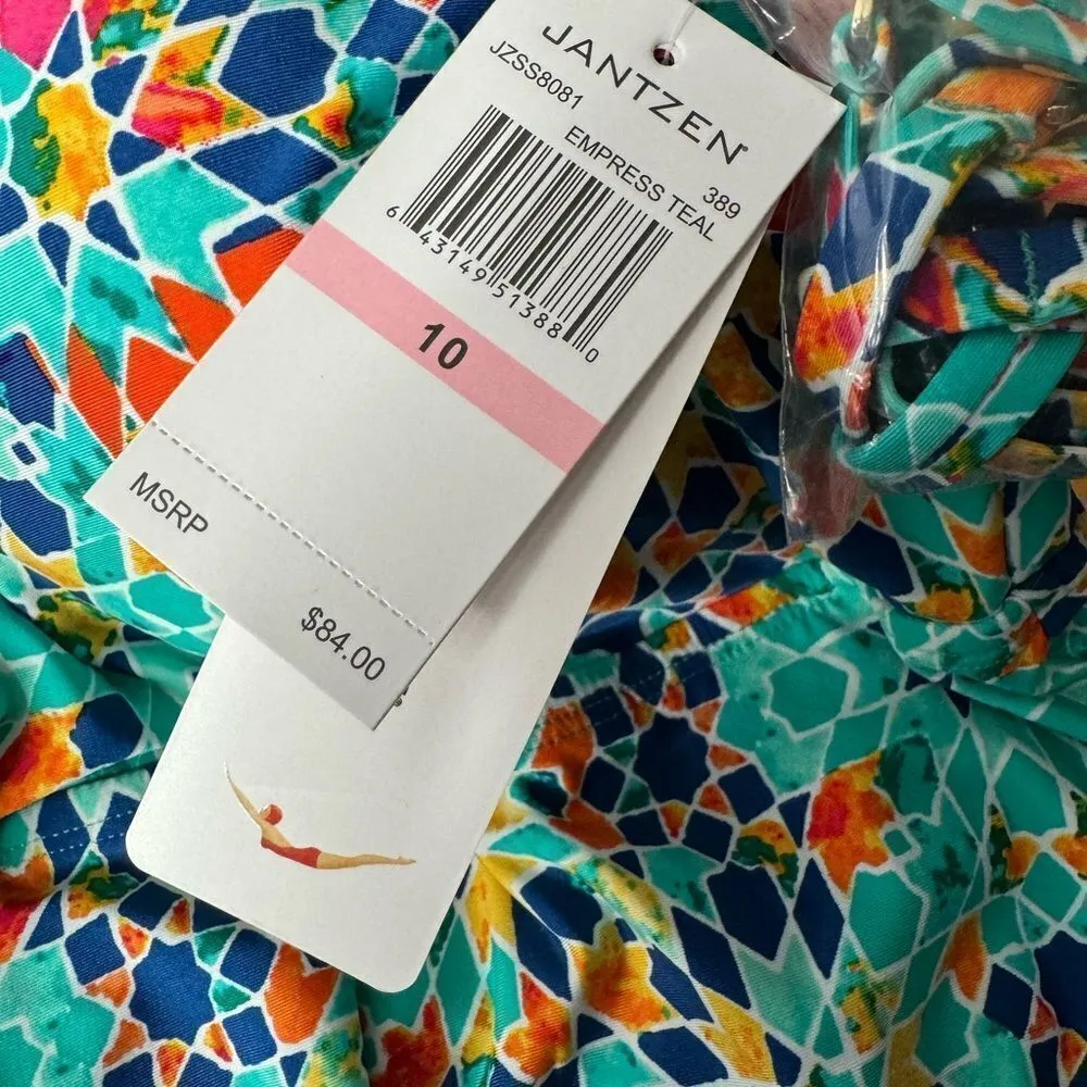 Jantzen swim top size 10 - Image 5