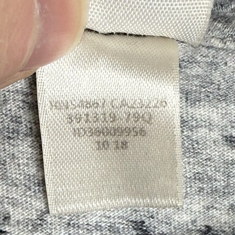 Pink Victoria’s Secret Gold Sequined Dog Long Sleeve Shirt Size Medium Gray - Image 6