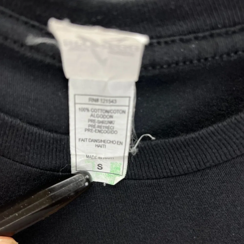 Wiz Khalifa High Road Tour 2016 Rap Tee Size Small Black Graphic Concert Unisex - Image 8