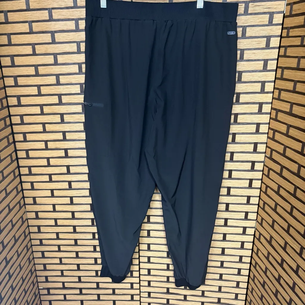 Spyder Black Joggers Size XL - Image 2