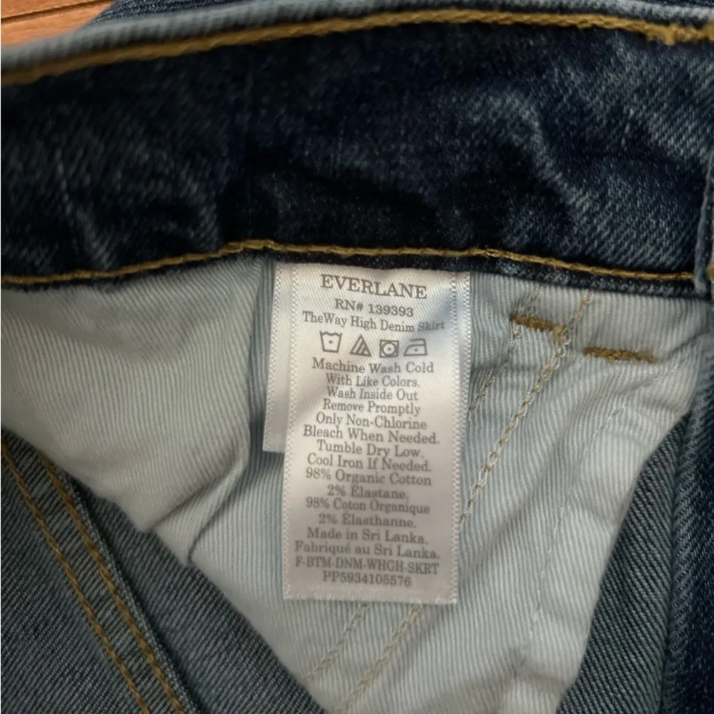 Everlane  The Way-High Denim Skirt - Image 8