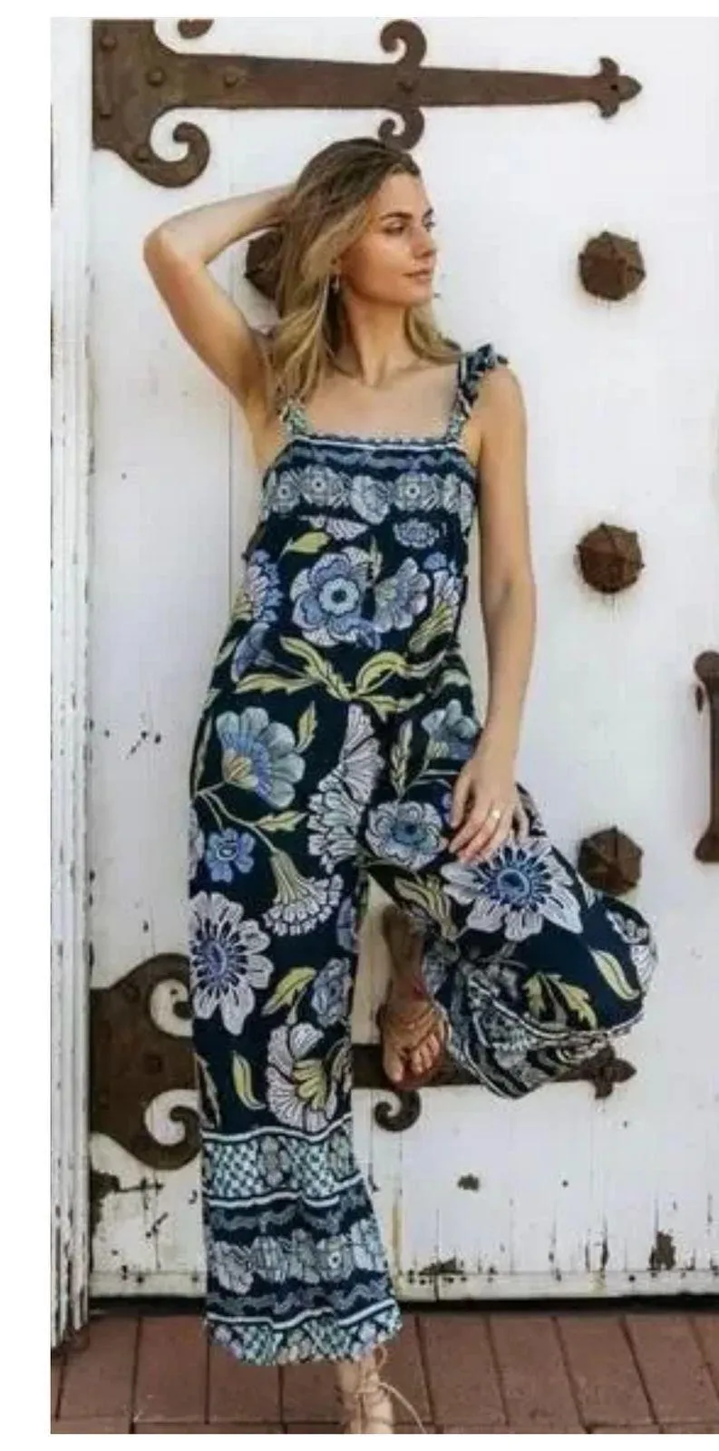 Free People Bali Albright Jumpsuit Size XS - Image 5