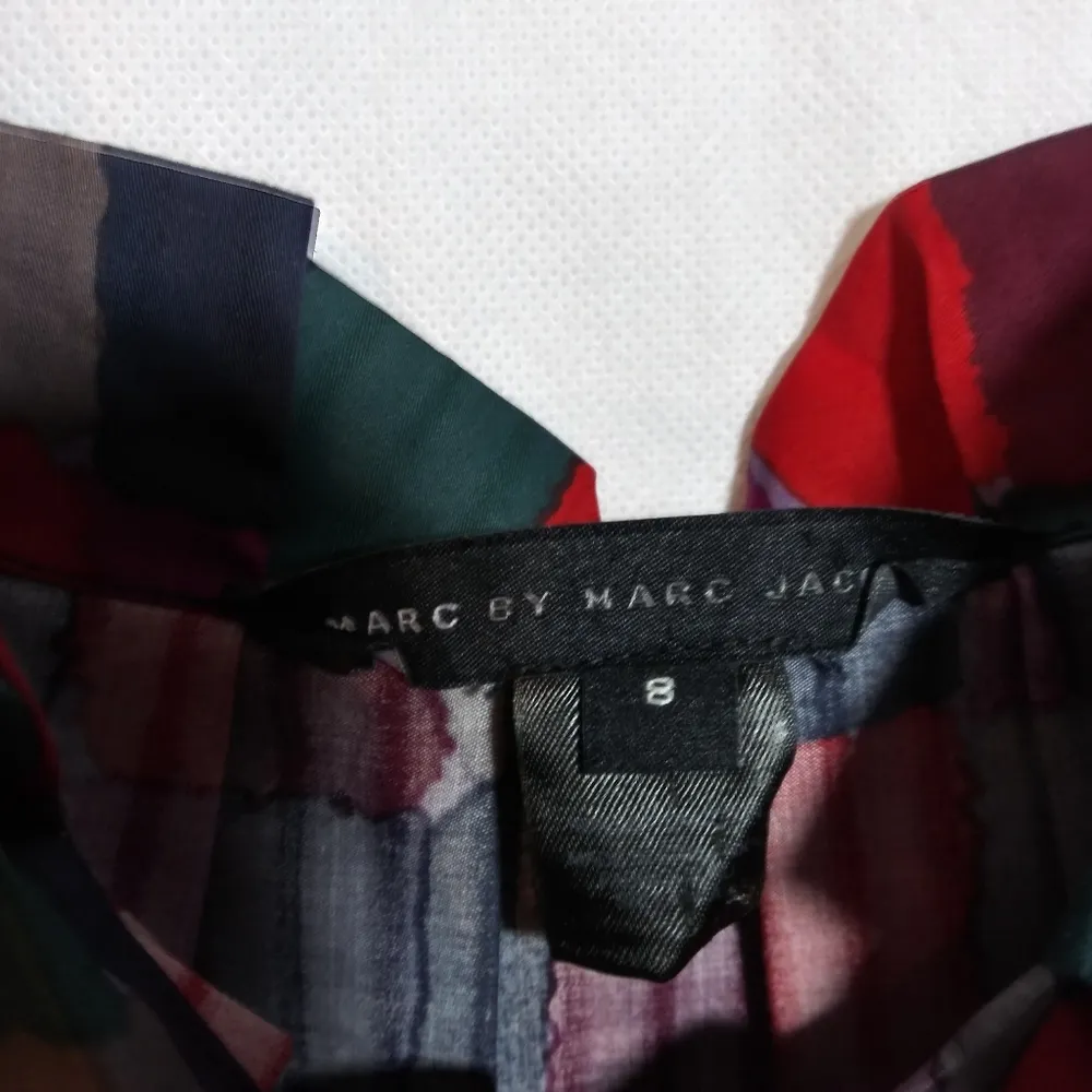 Marc by Marc Jacobs Colorful Block Pattern Women's Sleeveless Tank Top Size 8 - Image 5