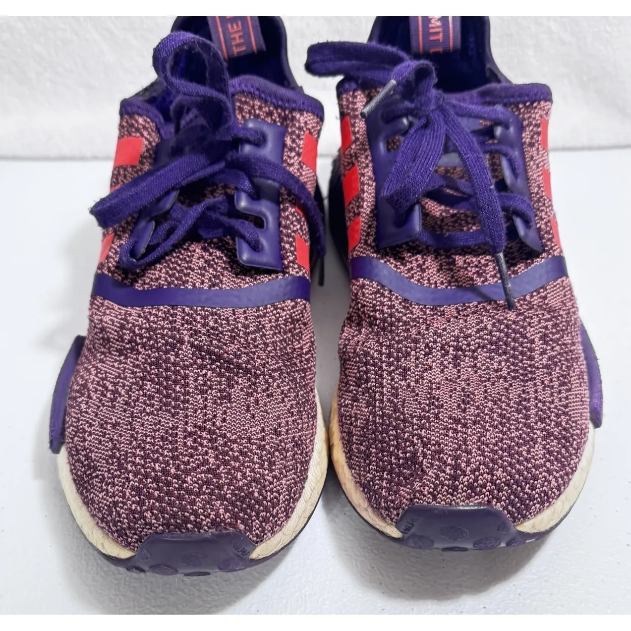 Adidas women  Running Shoe Sz 6‎ NMD R1 Legend Purple F34421 Comfy Light Weight - Image 2