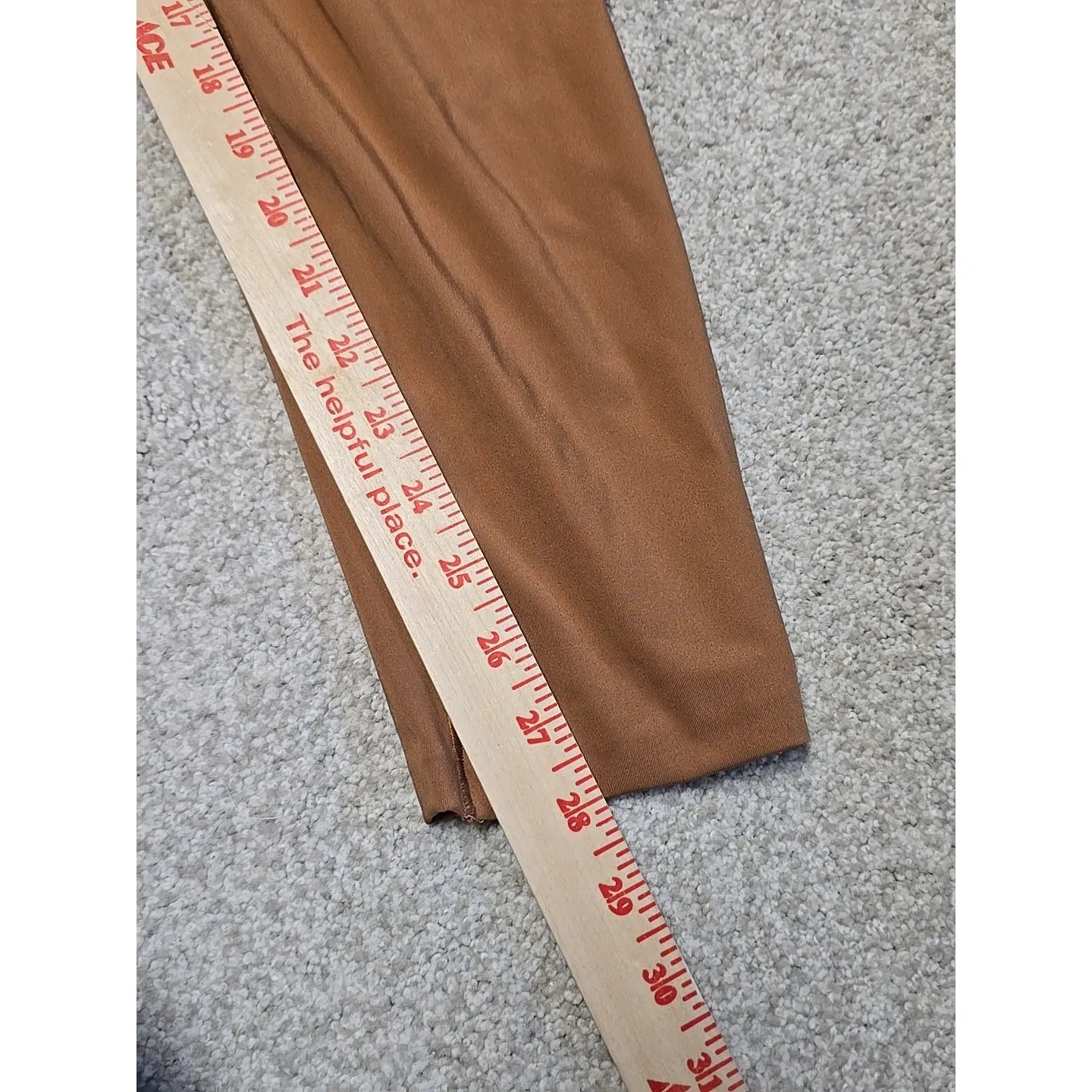 NEW SKIMS All-In-One Scoop Neck Long Sleeve Jumpsuit - Caramel Womens‎ Size 2X - Image 10