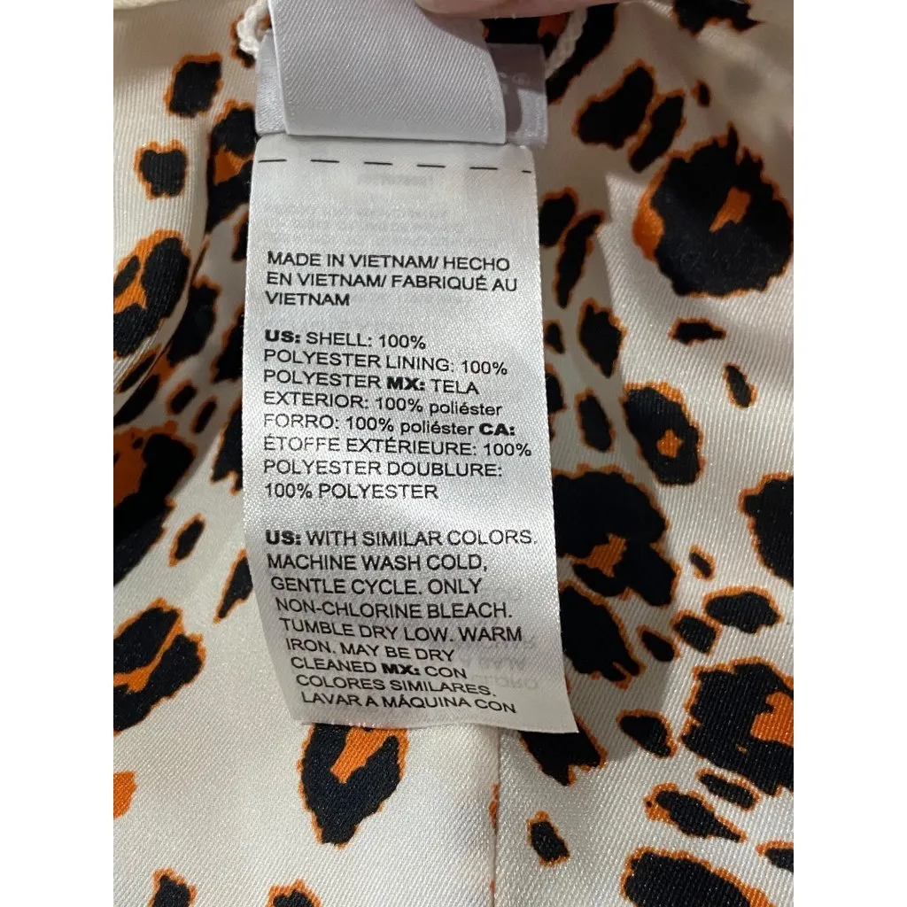 Chicos Reversible Kimono Cardigan Orange Size 1 (M) - Image 5