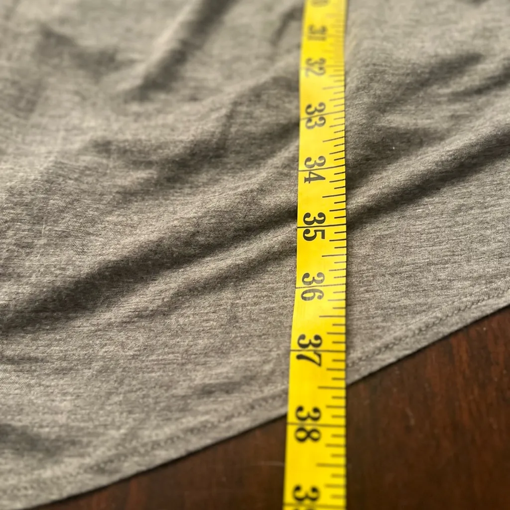 Helmut Lang Intermix Asymmetrical Cowl Neck Midi Dress - Image 4