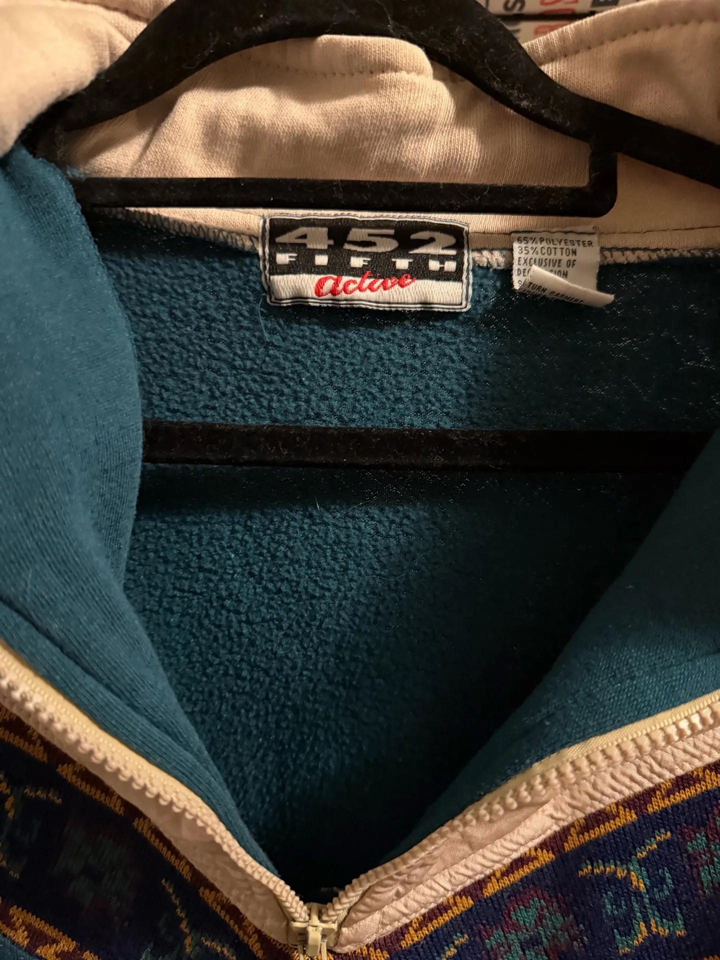 Vintage quarter zip Size M - Image 2