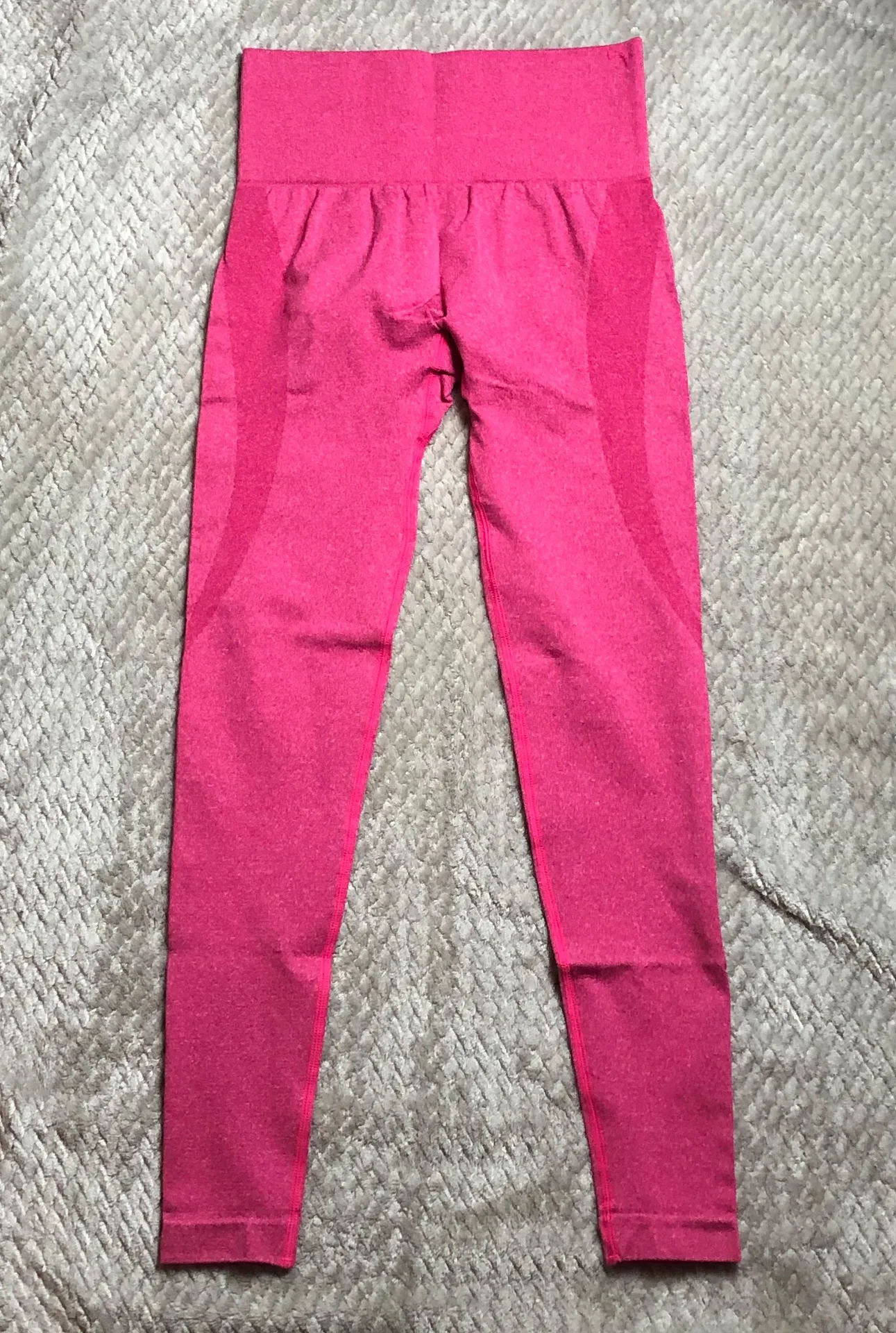 Seamless Contour Leggings Pink - Image 2