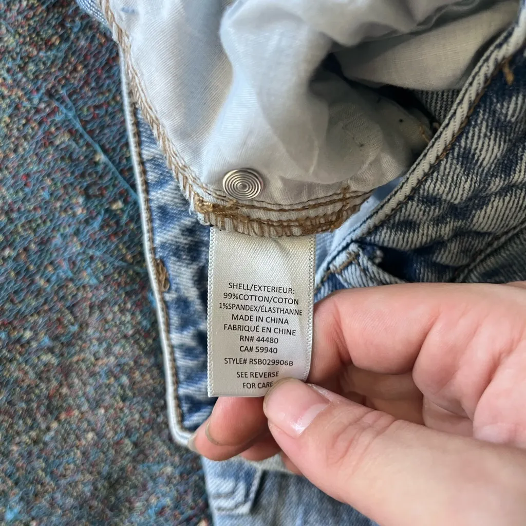 Tinseltown Skinny Jeans High Rise Distressed Light Wash Women’s 7 Yin-Yang Y2K - Image 15