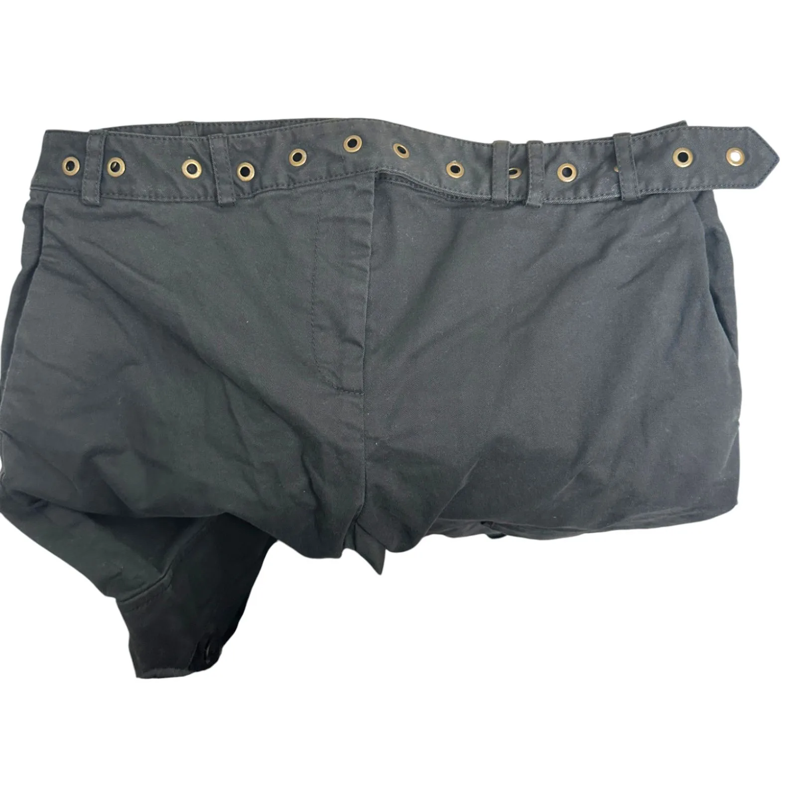 Monse Crisscoss Criss Cross Waist Belt Cargo Pants Black Size 8 – FLAW READ - Image 9