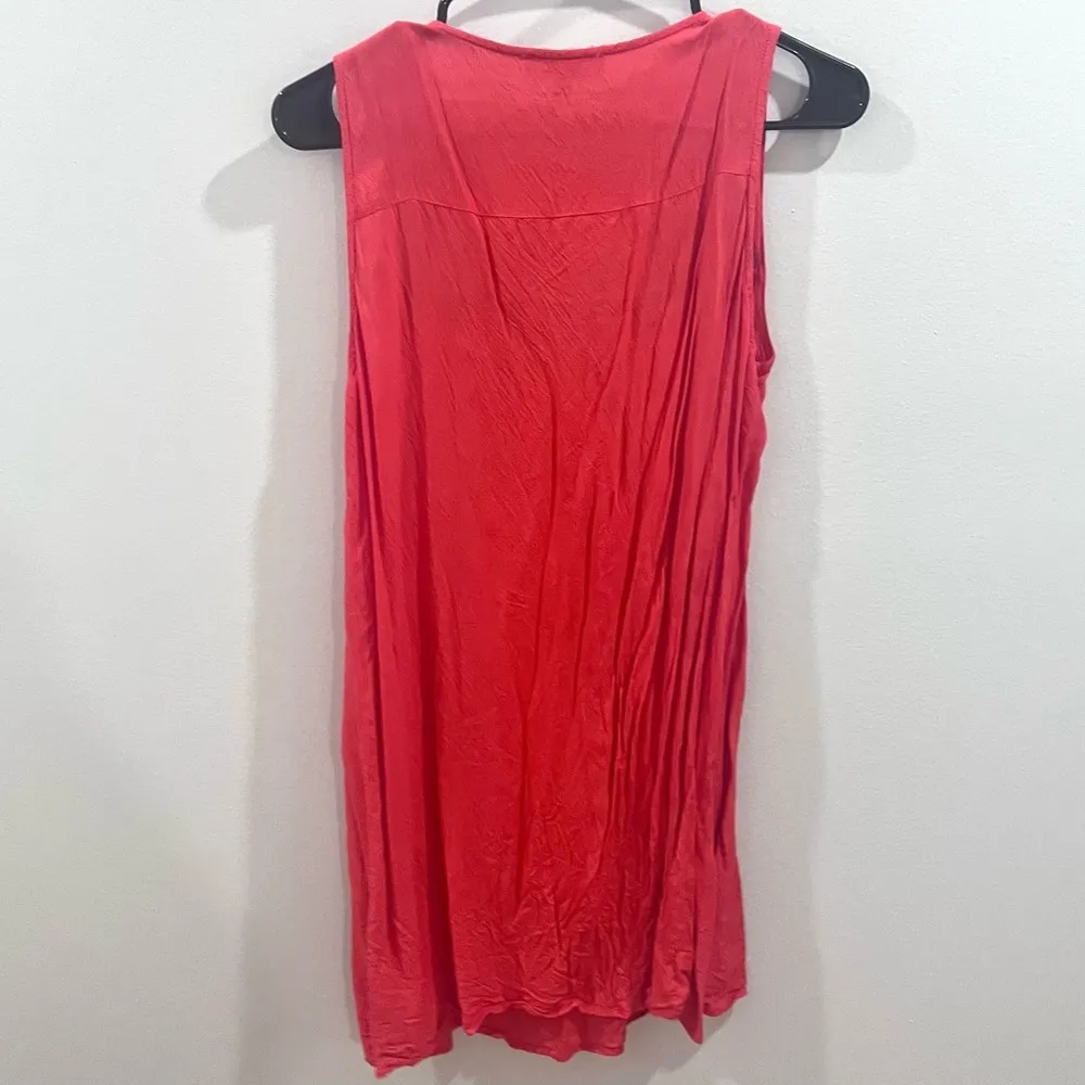 Umgee lightweight cotton blend boho shift dress size small - Image 5