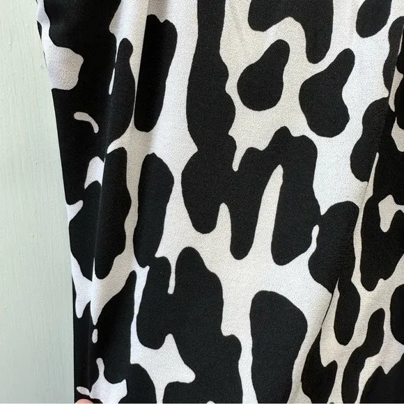 Christopher & Banks black‎ and pale pink sleeveless shirt blouse women's small - Image 3