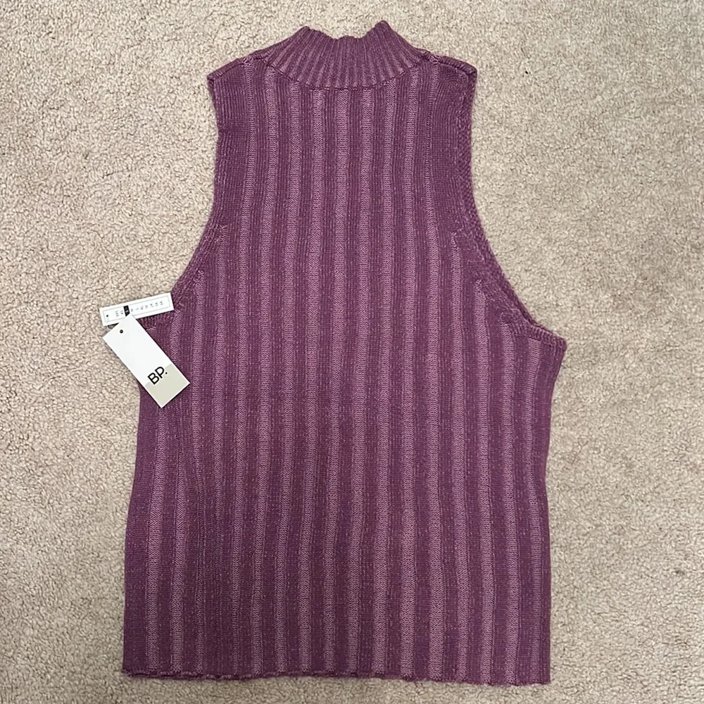 🆕 BP by Nordstrom sleeveless sweater Purple - Image 6