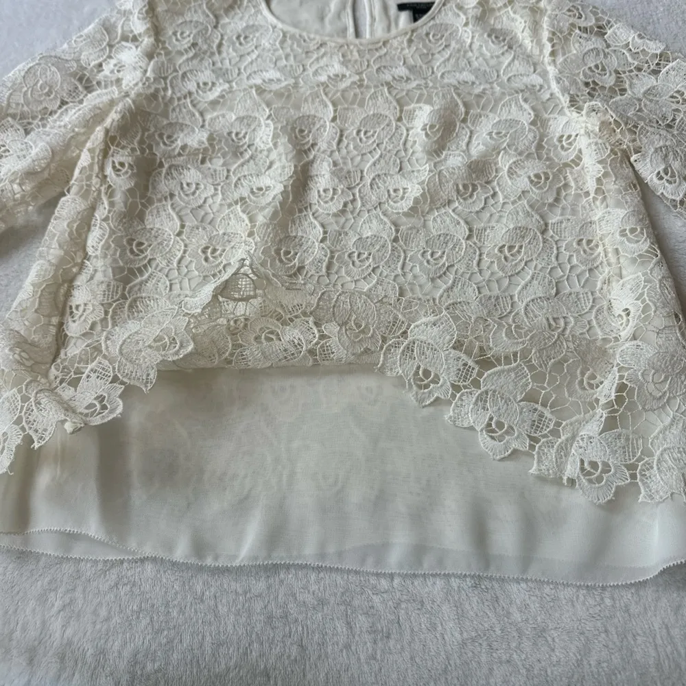 Ann Taylor lace blouse - Image 6