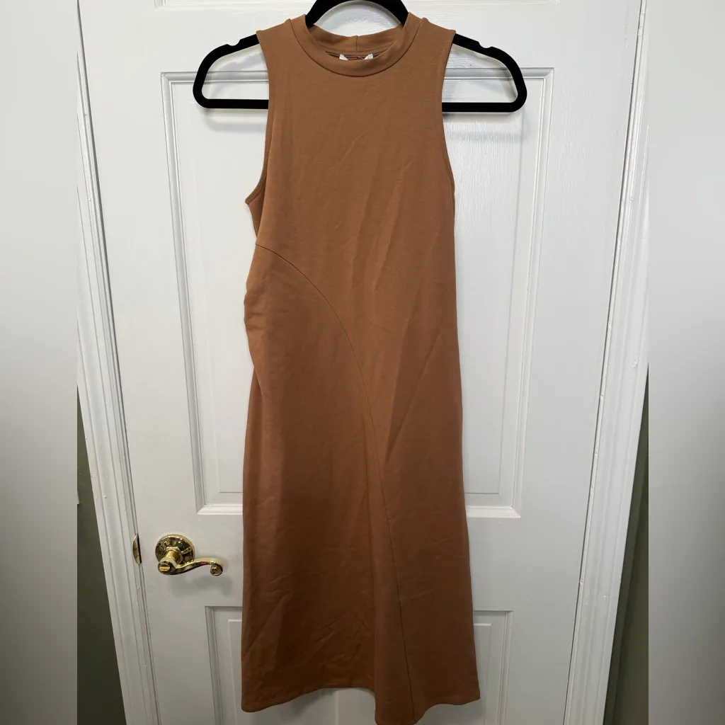 Marcella NYC Reina Dress NWT Chestnut Brown Size XS - Image 3