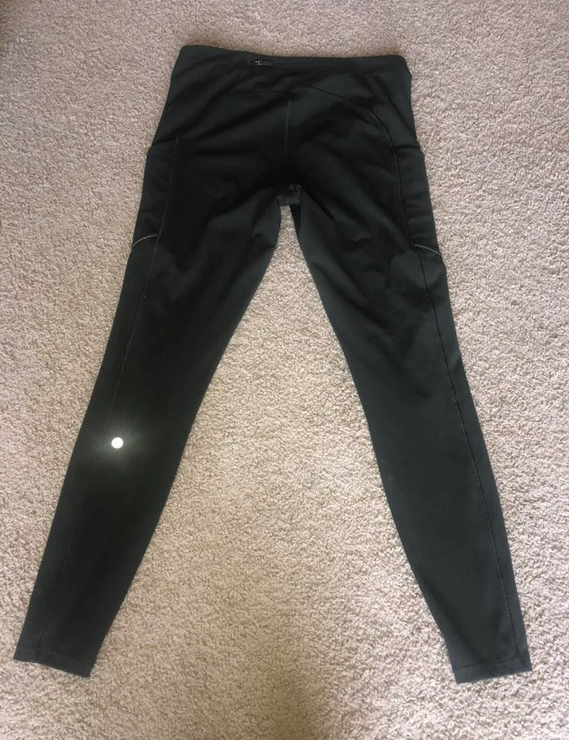 Lululemon Dark Olive Leggings - Image 2