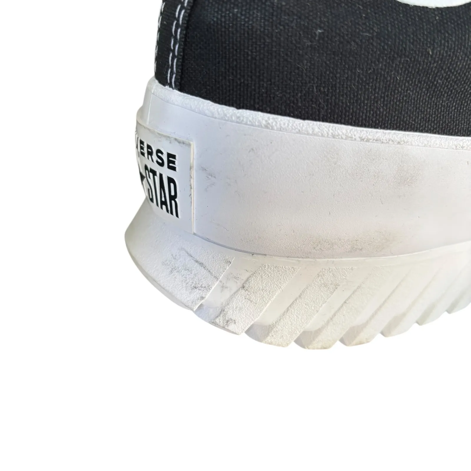 Converse CTAS Lugged 2.0 Hi Top Platform Sneakers Black White Unisex Size 11.5 W - Image 13