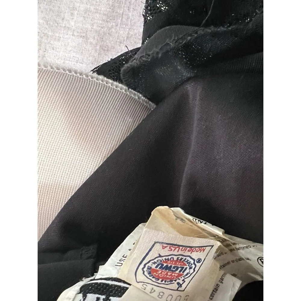 Vintage 80s Zum Zum Beaded Tassel Party Dress Black Juniors‎ Size 9 - Image 6