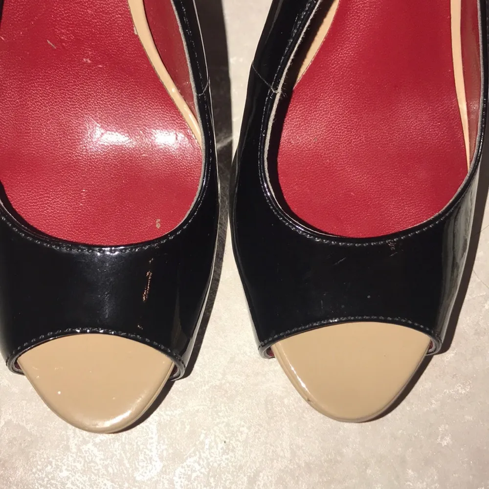 Nine West heals Black/red Bottom heels 6 - Image 7