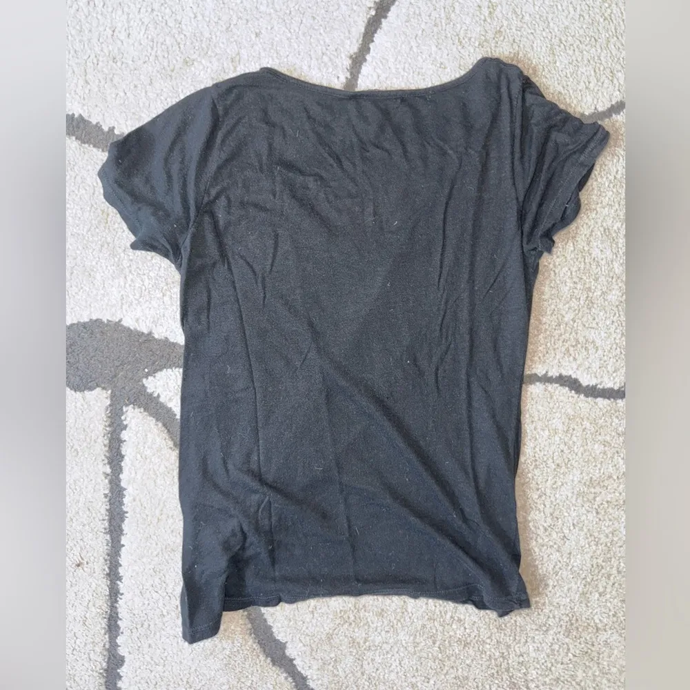 Brandy Melville Black T-shirt Top - Image 4