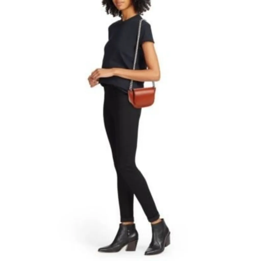 💕SIMON MILLER💕 Mini Bend Leather Saddle Bag ~ Brown NWOT - Image 3