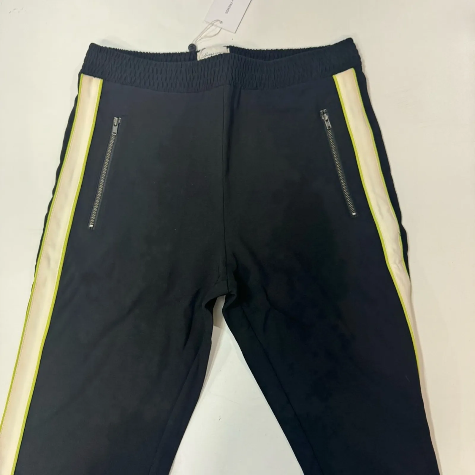 Lovers + Friends  White Stripe DressTrack Pant Medium Medium - Image 3