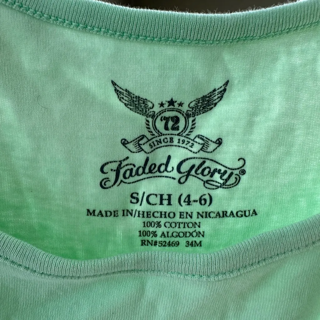 Faded Glory Women’s mint green tank‎ top - Image 3