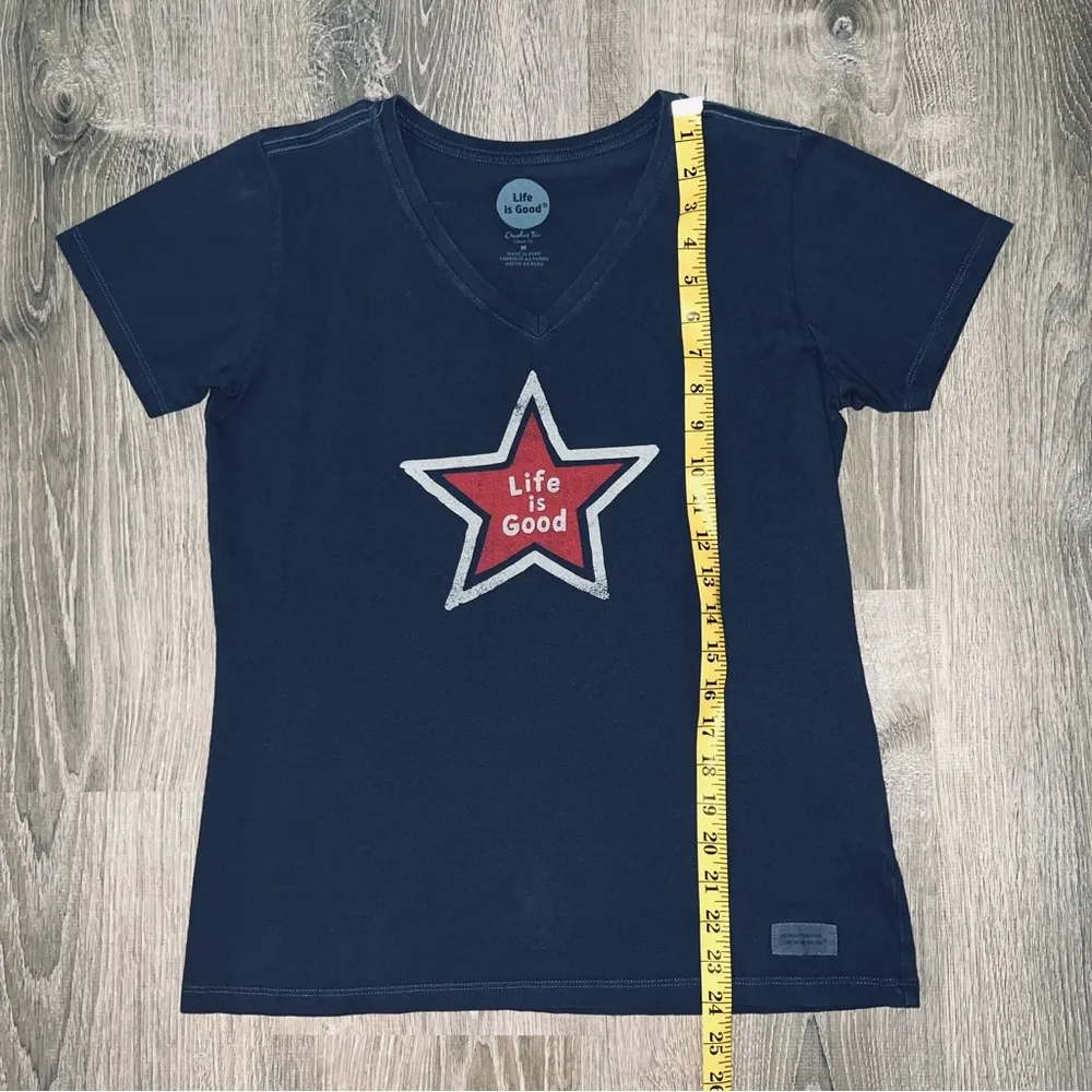 Life is Good Star Crusher Tee Classic Fit size Medium - Image 2