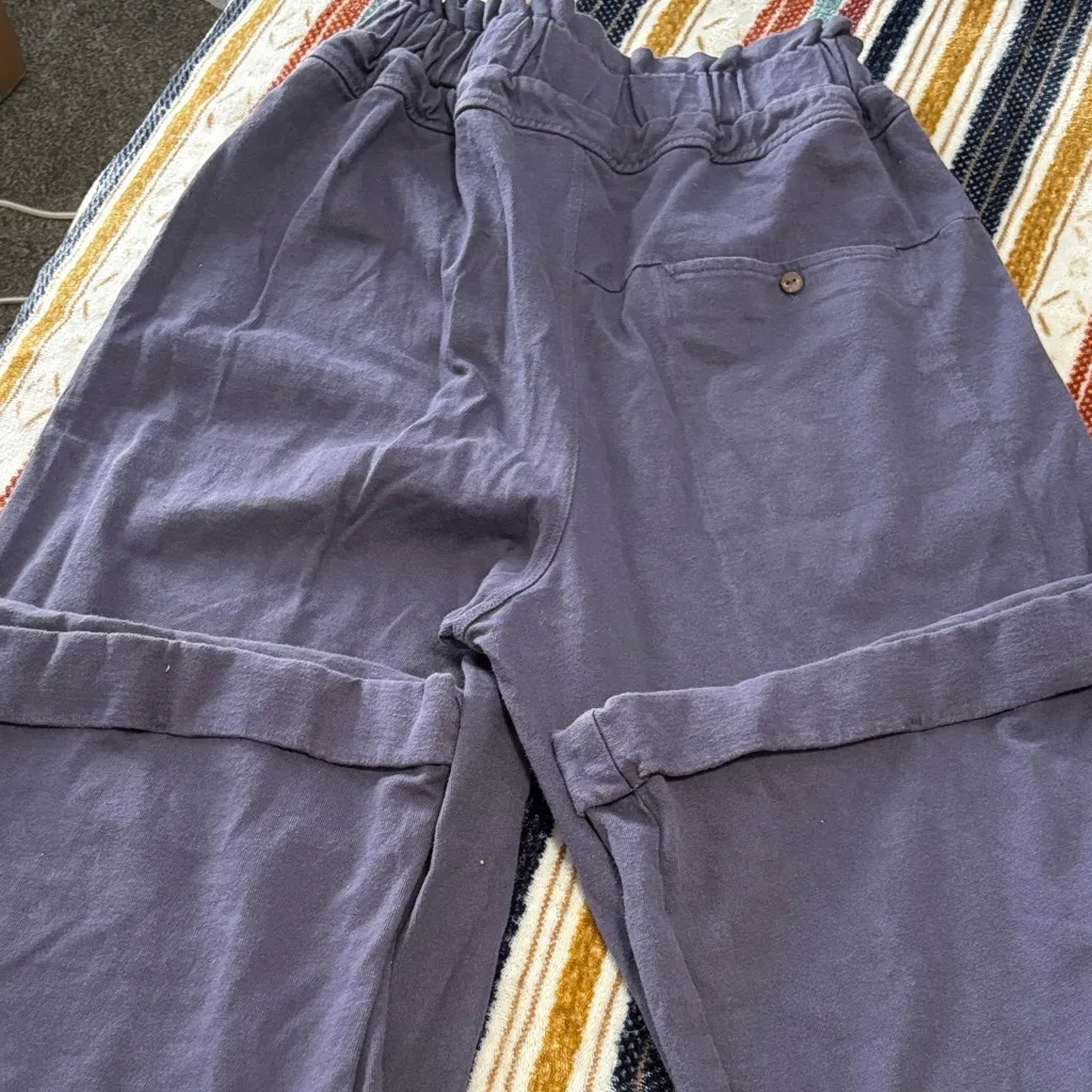 FP Movement by Free People Purple Wide Leg Pants Blue - Image 2