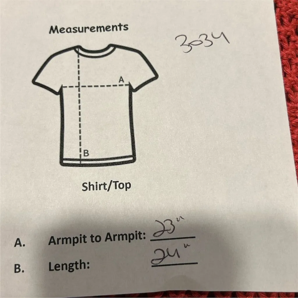 United States Sweaters Women's M Red Crochet Knit Pullover Sweater - Image 12